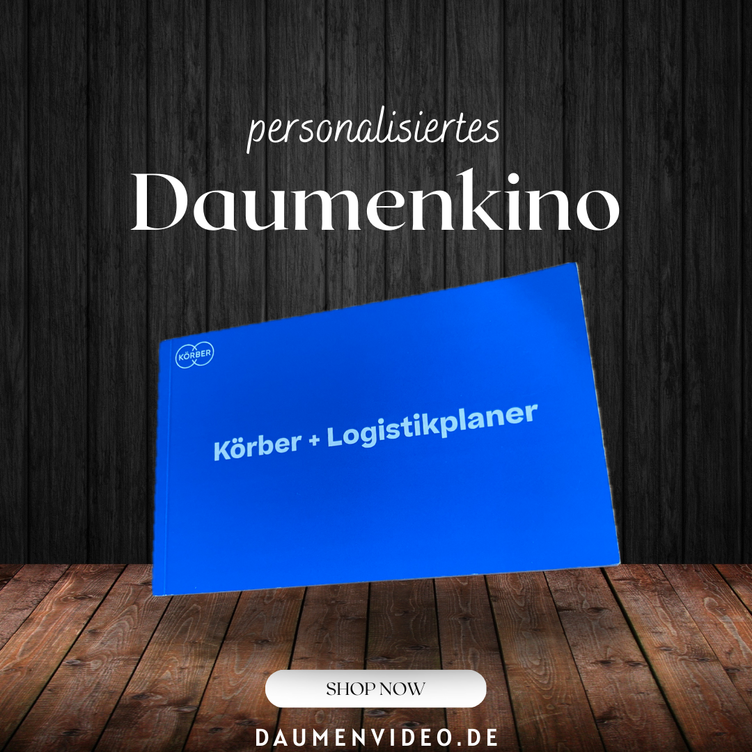 Werbemittel Daumenkino