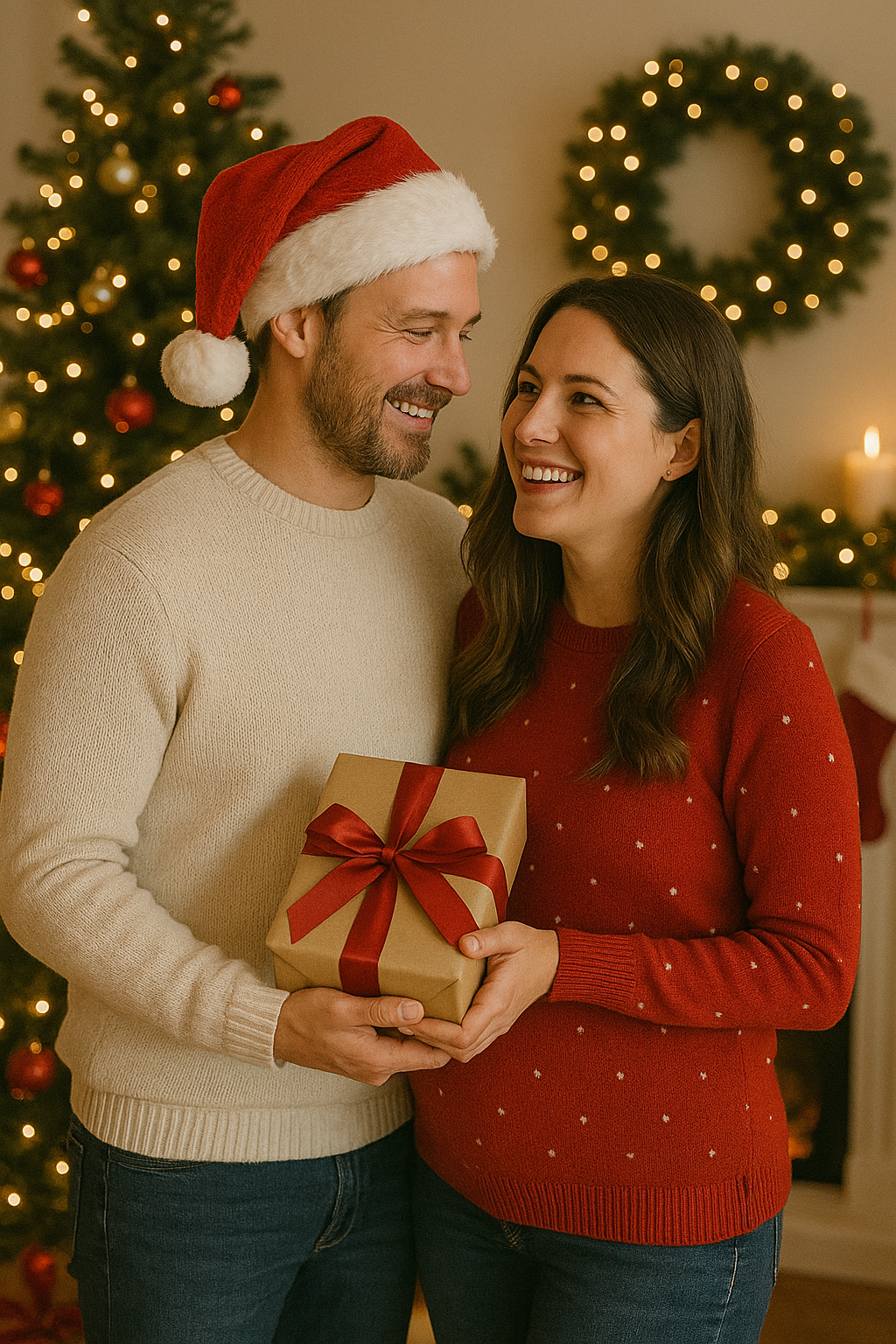 Winterliches Motiv – Idee fürs Daumenkino zu Weihnachten