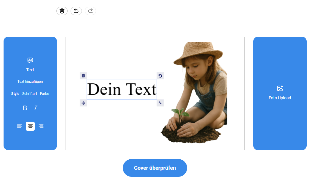 Schritt 1 – Daumenkino Vorlage erstellen